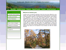 Tablet Screenshot of carolinalyme.org